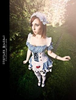 gqcollections:  Alice in Wonderland Photo:Stephane Brazeau Model: Stephanie Van Rijn 