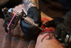 tattoos:  Getting Tattooed  (by CHOP HAUS)
