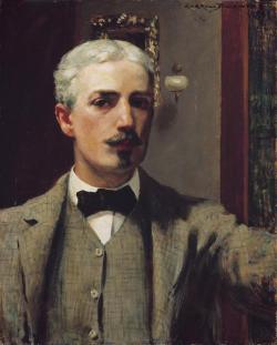 peira:  James Carroll Beckwith:  Self Portrait (1898) 