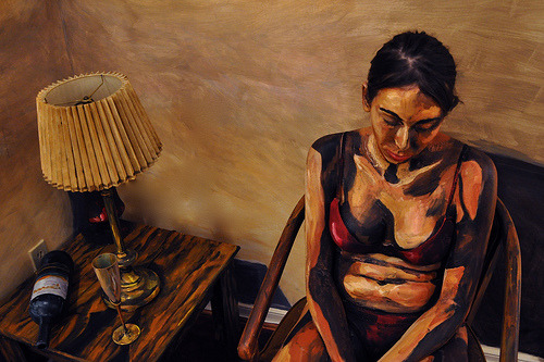  Alexa Meade - Natura Morta. Alexa Meade paints directly onto the body of real people,