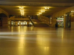 Saltyshelley:  This Is A Real Picture Of Grand Central Station, Which Is Deserted