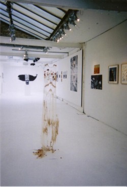 I took this at the The Few And Far Between exhibition (which was fab) that i went to with Nicolette in London. It&rsquo;s about the only one that came out well, i definitely need more practice with disposable cameras! 