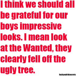 tw1d-syk0:  geekyash:  fuckyes1direction:  Er wut? Sorry but this fucking does my head in. You wonder why pretty much every other fandom hates us? What was the need for that sly comment about the wanted. If someone had wrote that about 1D you would have
