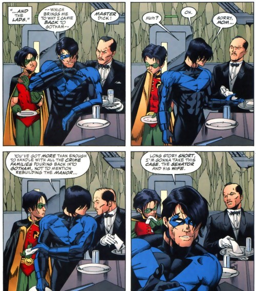 koncubine:(Gotham Knights 1)these boys are a bunch of savages huh alfred?