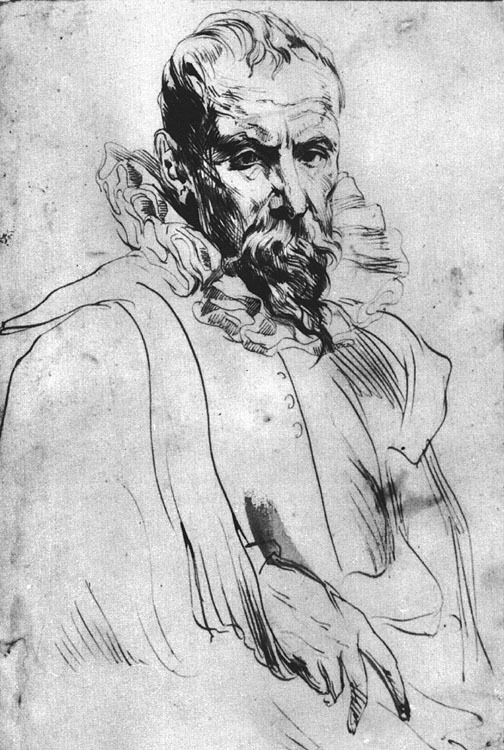 disturbthebookmites:  Portrait of Pieter Bruegel the Younger, Sir Antony, 17th C.