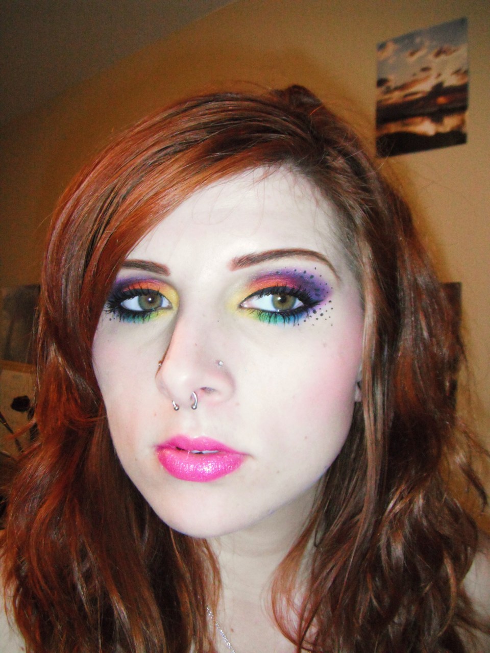 glitterxblood:
“ My look today for the Makeup Forever Smokey Event
I wanted to do more of a smokey rainbow :)
and sorry about the flash :S I took the photo after I got home from work
”