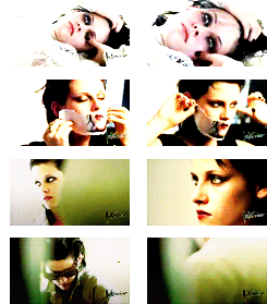 kstewbitchface:  Kristen Stewart- Behind the scenes of photoshoots. 