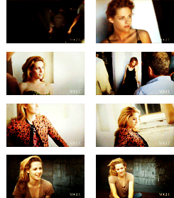 kstewbitchface:  Kristen Stewart- Behind the scenes of photoshoots. 