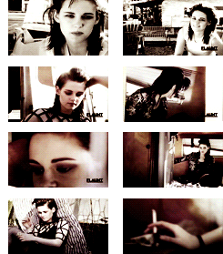 kstewbitchface:  Kristen Stewart- Behind the scenes of photoshoots. 