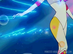 princess-halation:  [HENSHIN] Moon Cosmic Power Make-Up In episode 90, Rei was attacked