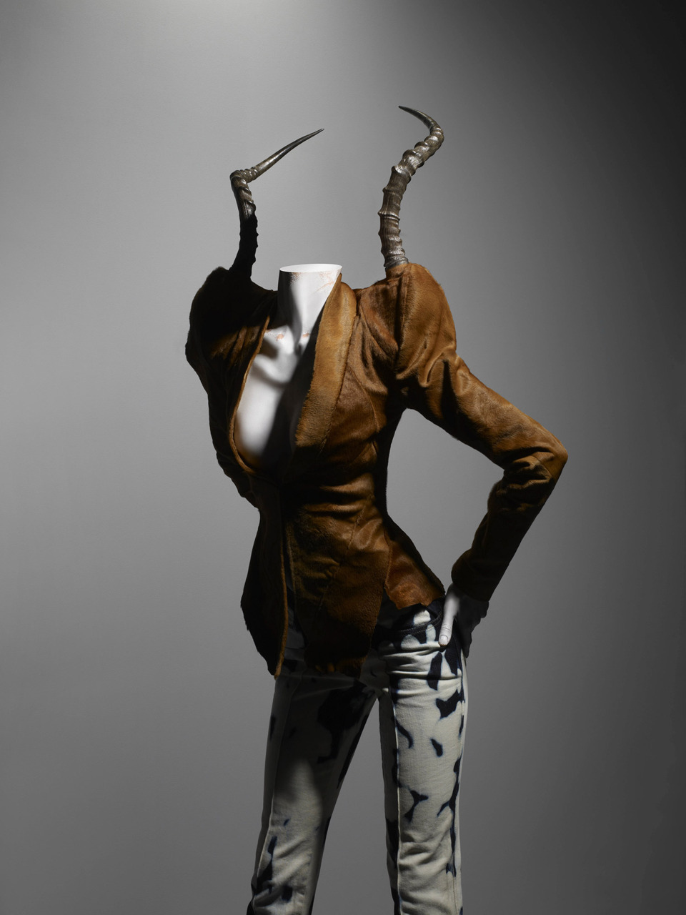 tomeartispure:  These expressive pieces are displayed at the Alexander Mcqueen: Savage