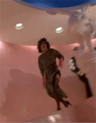 When someone grabs a creepy bug.