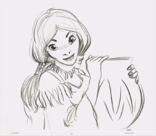Pocahontas Concept Sketch II