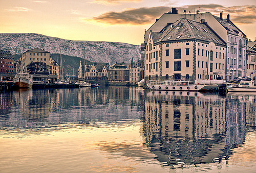 allthingseurope:
“ Ålesund Harbour, Norway
(by toffiloff)
”