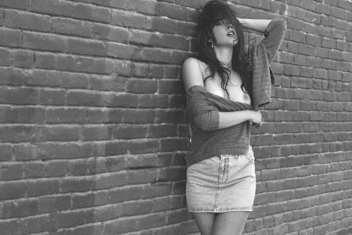 Kelly in the streets of downtown Los Angeles. adult photos