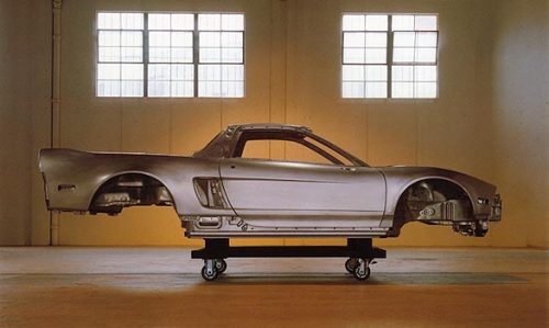 beautifullyengineered:  The Honda NSX chassis is Beautifully Engineered The NSX was the first production car to feature an all-aluminum monocoque body, incorporating a revolutionary ultra-light yet extremely rigid extruded aluminum alloy frame and front