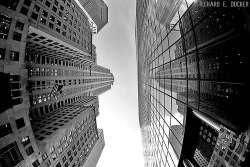 black-and-white:  Chrysler Building - New