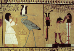 dwellerinthelibrary:  “Egypt: Another tomb we saw, that of Inherkhau, TT359, a foreman from the time of Ramesses III and IV. I wouldn’t forget that heron. The workers lavished the care on their tombs that a builder does on his own house or a car nut