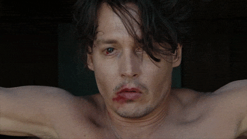 GIF Movie - Johnny Depp in The Rum Diary (2011)