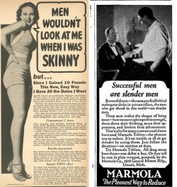 yeahrightthere:  Retro body ads. 