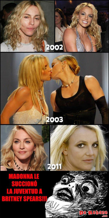 Britney and madonna kiss