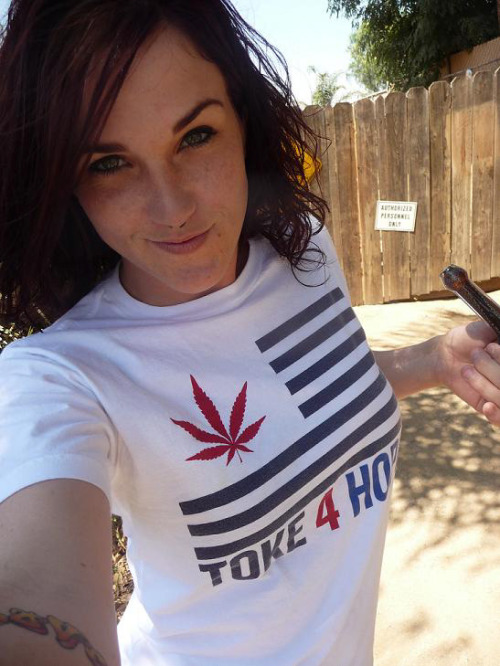 420 girl self pic