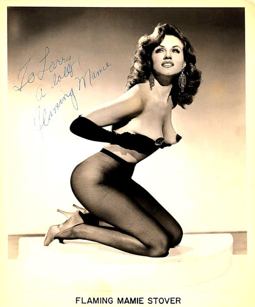 Porn photo “Flaming” Mamie Stover Vintage