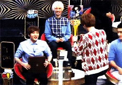 superandyy:  Kyuhyun: I kept my tears in all the way back to our waiting room, I