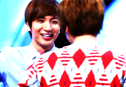 superandyy:  Kyuhyun: I kept my tears in all the way back to our waiting room, I