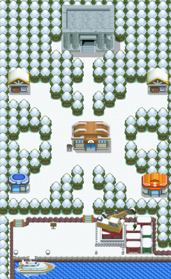 places-in-games:  Pokemon DPP - Snowpoint