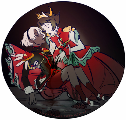 theyoungdoyley:Rose and the Rose Bride (Kanaya/Rose) Thank you for 800+ followers. ;o; Holy shit.