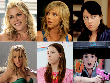 The 2011 EWwy Awards: Who should win Best Supporting Actress in a Comedy? Busy Philipps, Cougar Town
Kaitlin Olson, It’s Always Sunny in Philadelphia
Aubrey Plaza, Parks and Recreation
Heather Morris, Glee
Eden Sher, The Middle
Alison Brie, Community