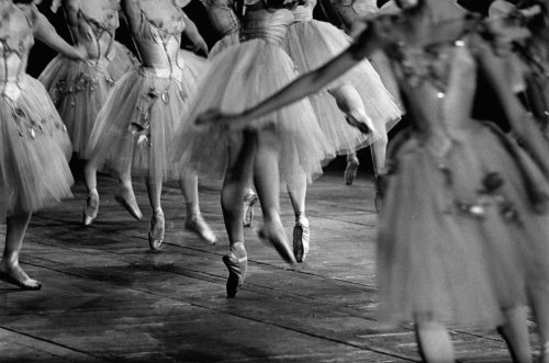 maliciousglamour: Ballet, Paris Opera, 1960Photographer: Jeanloup Sieff