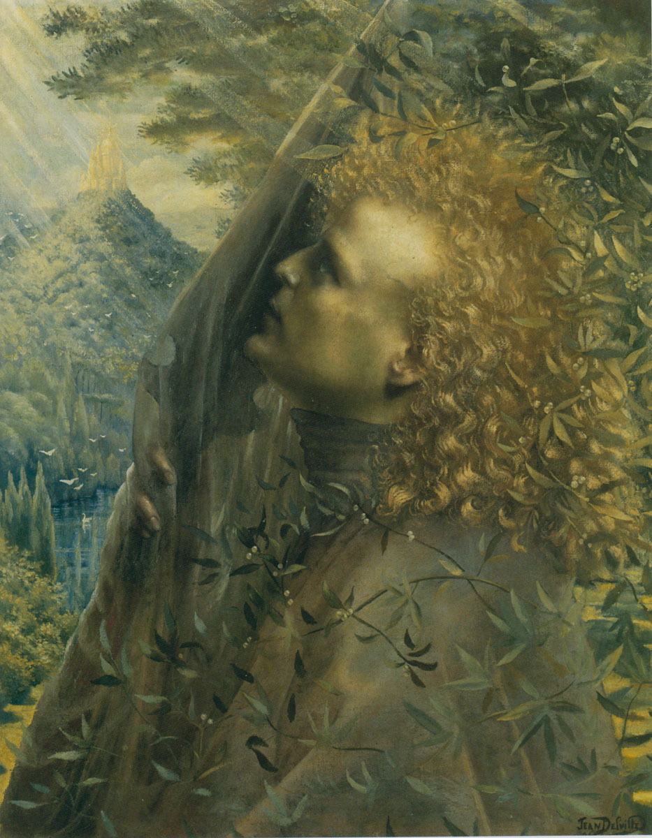 peira:  Jean Delville (1867-1953):  Parsifal (not dated) 
