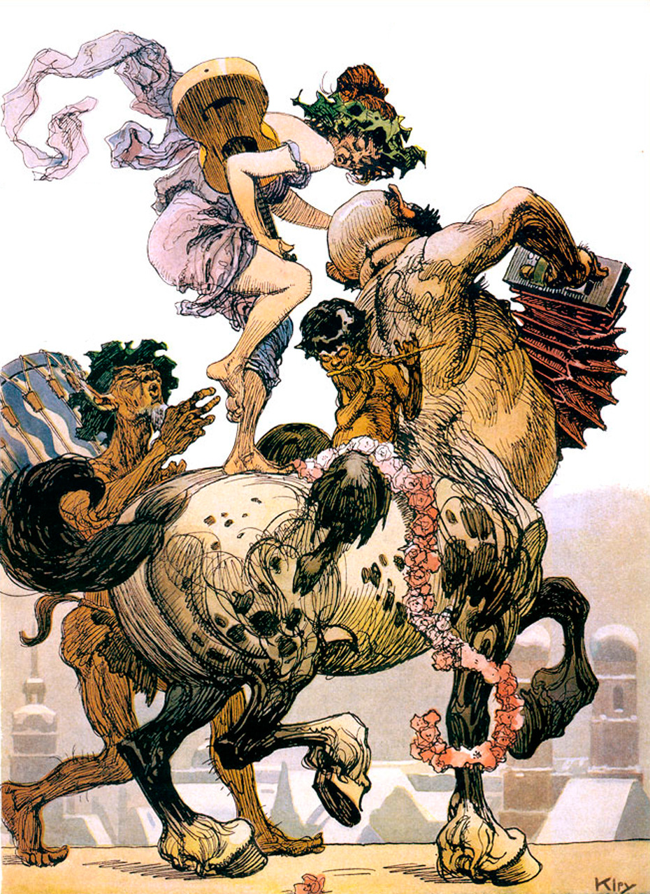 theartofanimation:  Heinrich Kley 