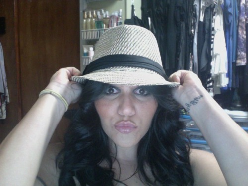 XXX I LOVE HATS….IT GOES WITH MY MOODS… photo