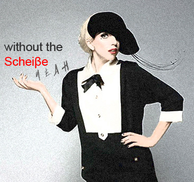 I wish I could be strong without the scheiße, yeah!!