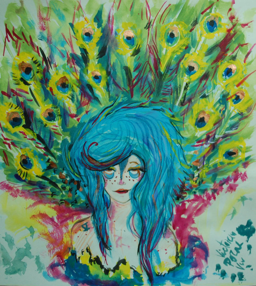 fuckyeahpsychedelics:  “Pinturas” by victoriagreenpear 