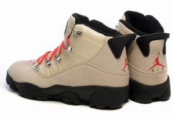 bestofjordans:  This specific May, we seen the particular discharge of the actual Nike Jordan Winterized Six Rings Mens Boot 414845-202 Khaki Red Black. The actual Jordan Winterized Six Rings Men’s Shoes acquired blended reviews, both optimistic and
