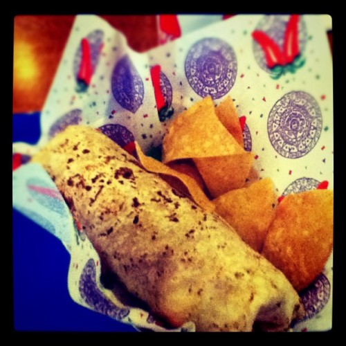 Snapper Burrito… ALL BOMB haha and I like their salsa! (Taken with Instagram at Snapper Jack’s Taco Shack)