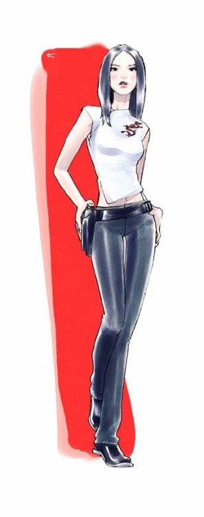 Fong LingResident Evil Survivor [Offical Capcom concept art]