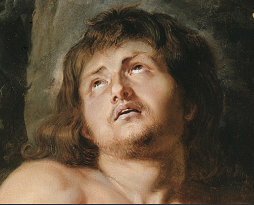 Peter Paul Rubens, St. Sebastian (detail), c. 1616Details from the Google Art Project.