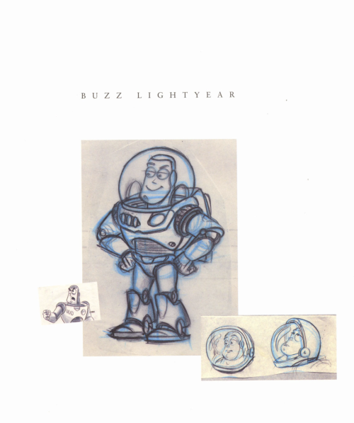 Buzz Lightyear From “Disney.Pixar’s Toy Story: The Sketchbooks Series”