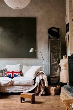 myidealhome:  industrial and vintage accents