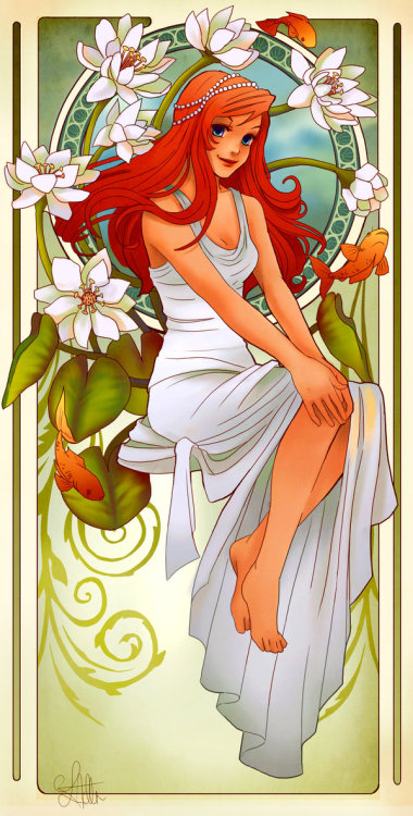 lovelymasoka:  Mucha Princess Series Ariel-Rebirth adult photos