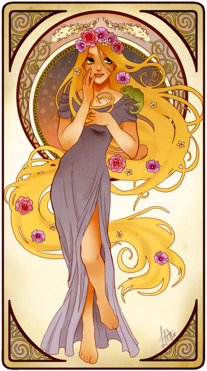 Porn photo lovelymasoka:  Mucha Princess Series Ariel-Rebirth