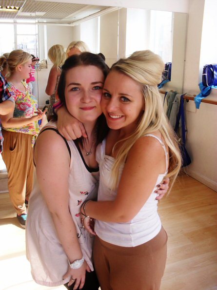Me &amp; Kelsey Ann today in Manchester :)