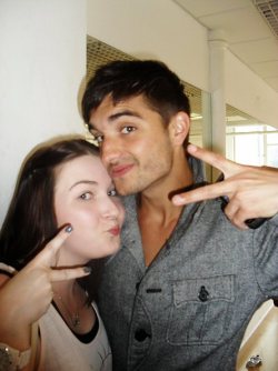 Me &amp; TomTom in Manchester today :)