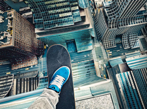 skatepraviver:  Vai na fé e na coragem, porque o medo é bobagem. 