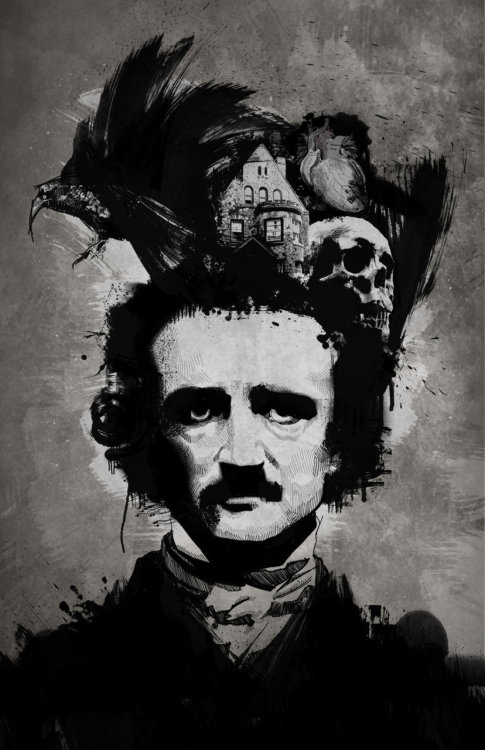 crookedsin: gothicvictorian: Edgar Allan Poe  I know it’s cliche to say he’s one of